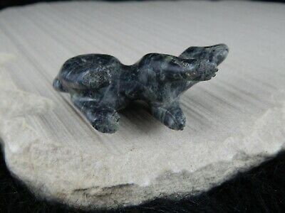 Bear Zuni Fetish Carving - Calvin Weeka - High Lonesome Trading