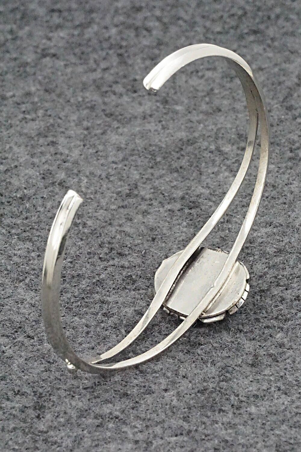 Opalite & Sterling Silver Bracelet - Amos Begay