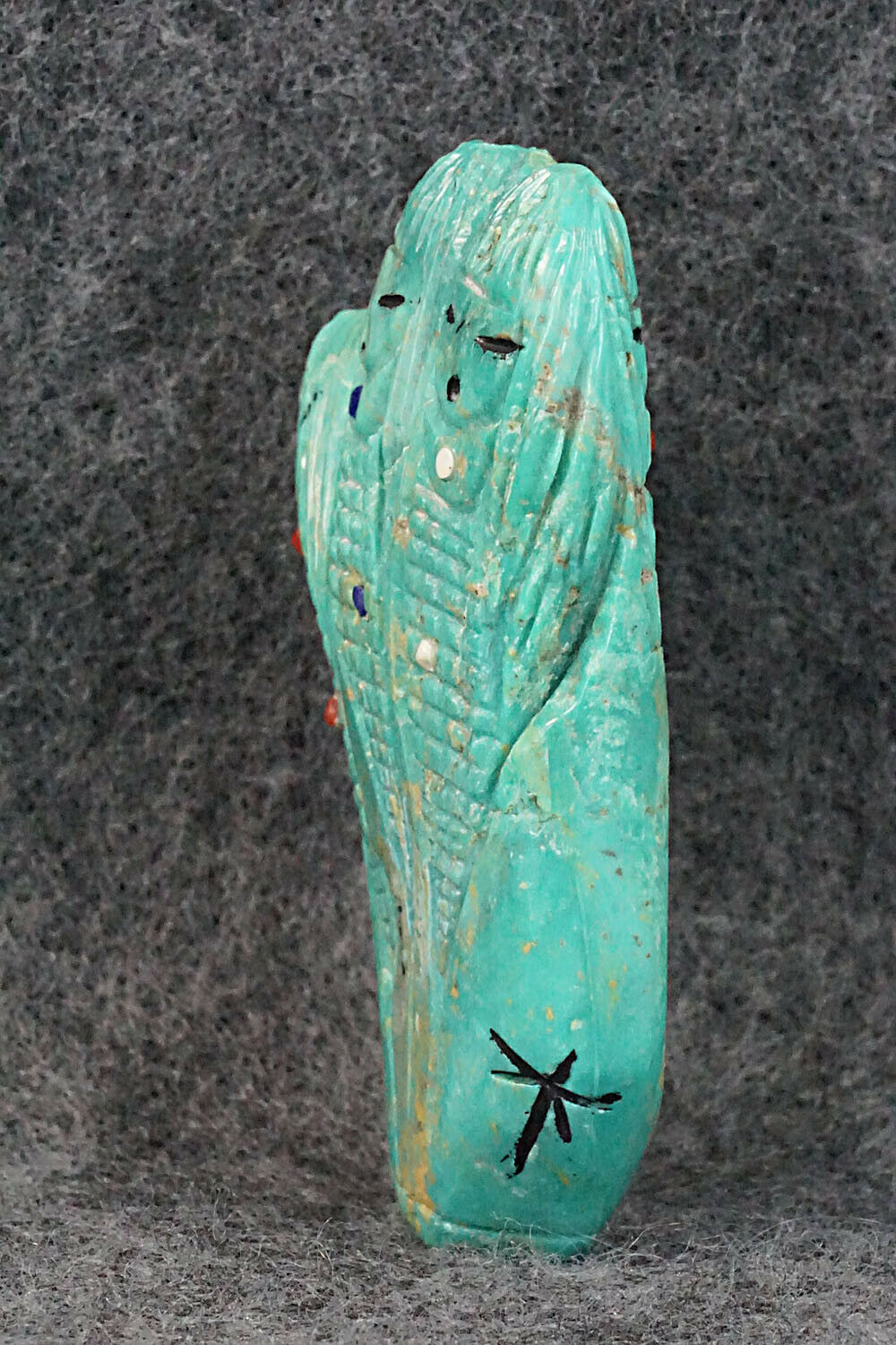 Corn Maiden Zuni Fetish Carving - Sandra Quandelacy