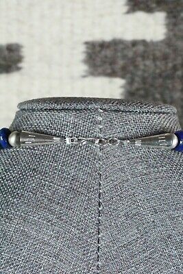 Lapis & Sterling Silver Necklace - Navajo