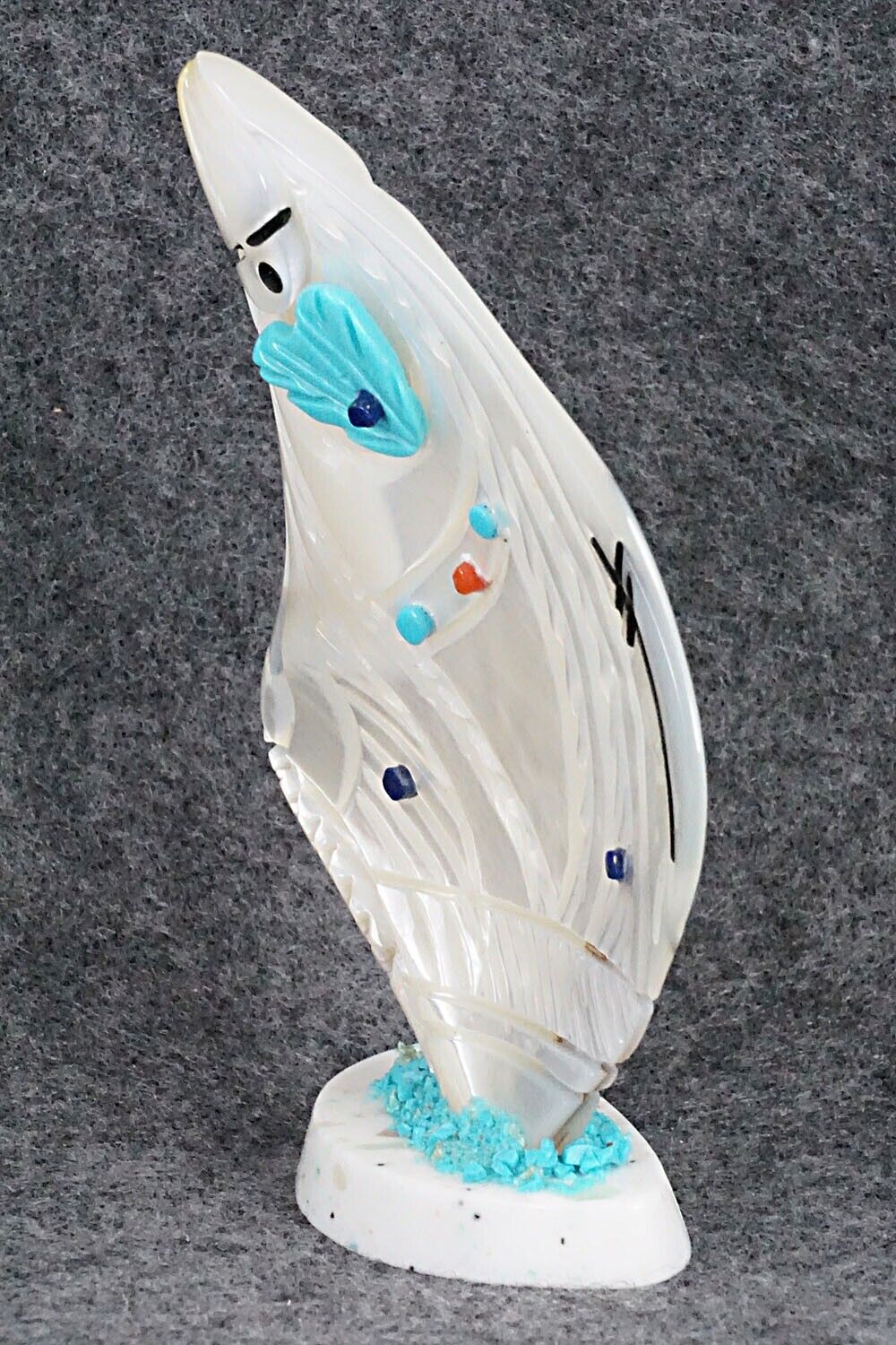 Corn Maiden Zuni Fetish Carving - Vickie Quandelacy