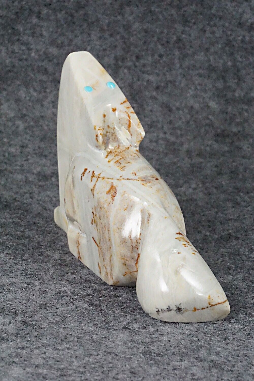 Coyote Zuni Fetish Carving - Shannon Calavaza
