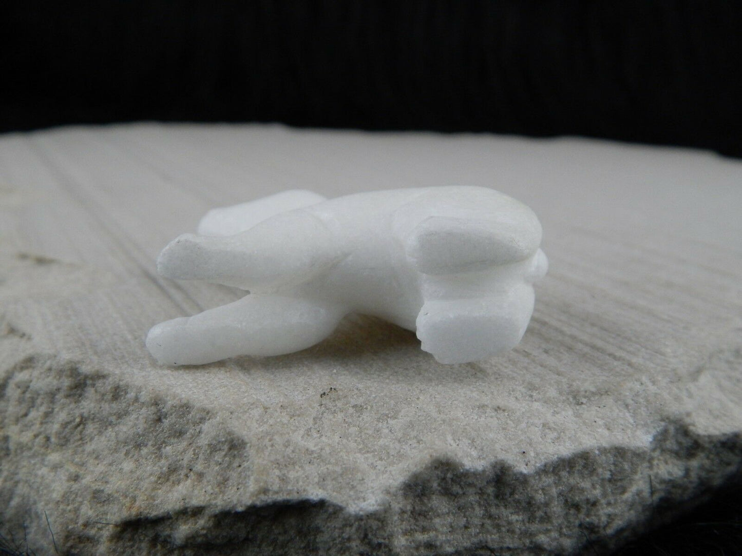 Bear Zuni Fetish Carving - Herbert Him - High Lonesome Trading