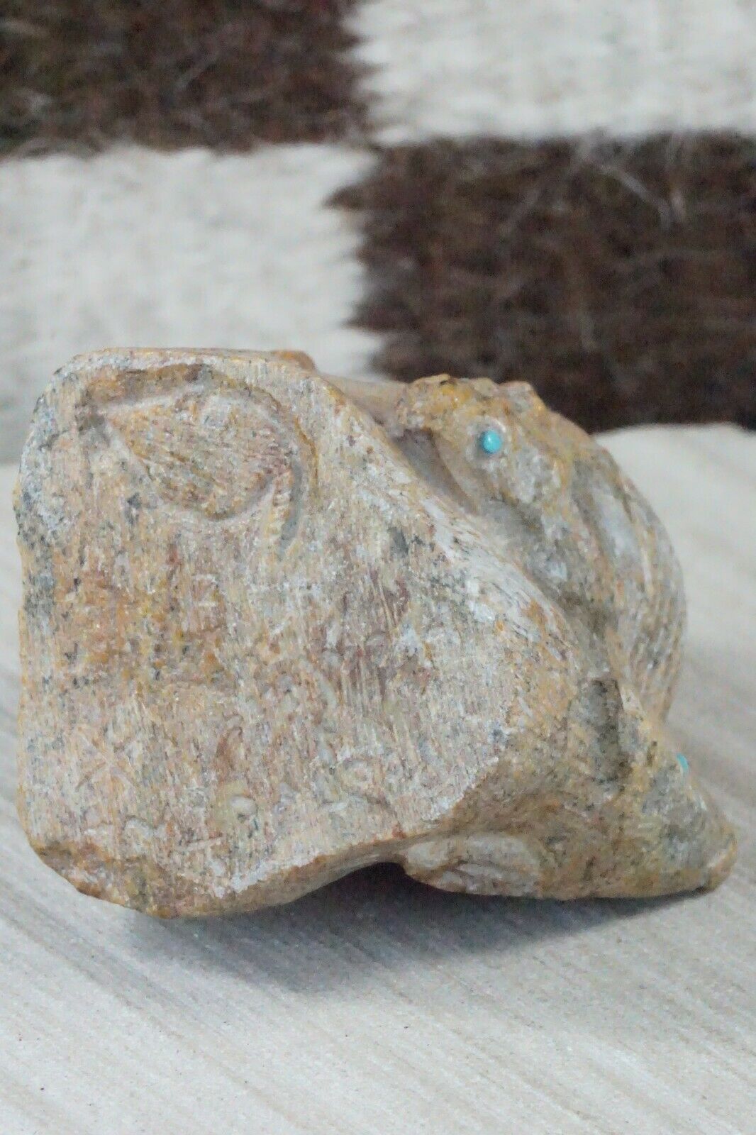 Six Directional Zuni Fetish Carving - Derrick Kaamasee