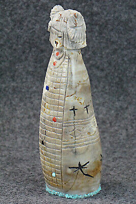 Corn Maiden Zuni Fetish Carving - Sandra Quandelacy