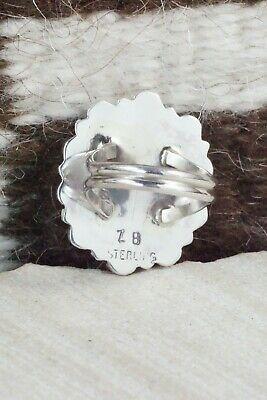 Turquoise and Sterling Silver Ring - Zeita Begay - Size 6 - High Lonesome Trading