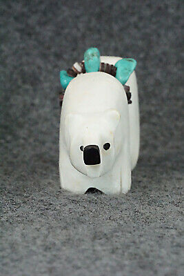 Bear Zuni Fetish Carving - Tim Lementino