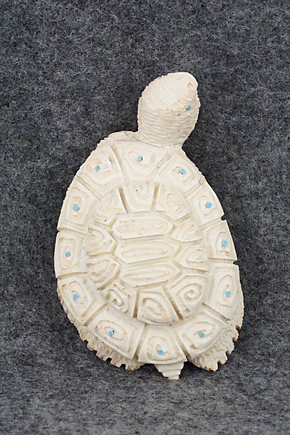 Turtle Zuni Fetish Carving - Adrian Cachini