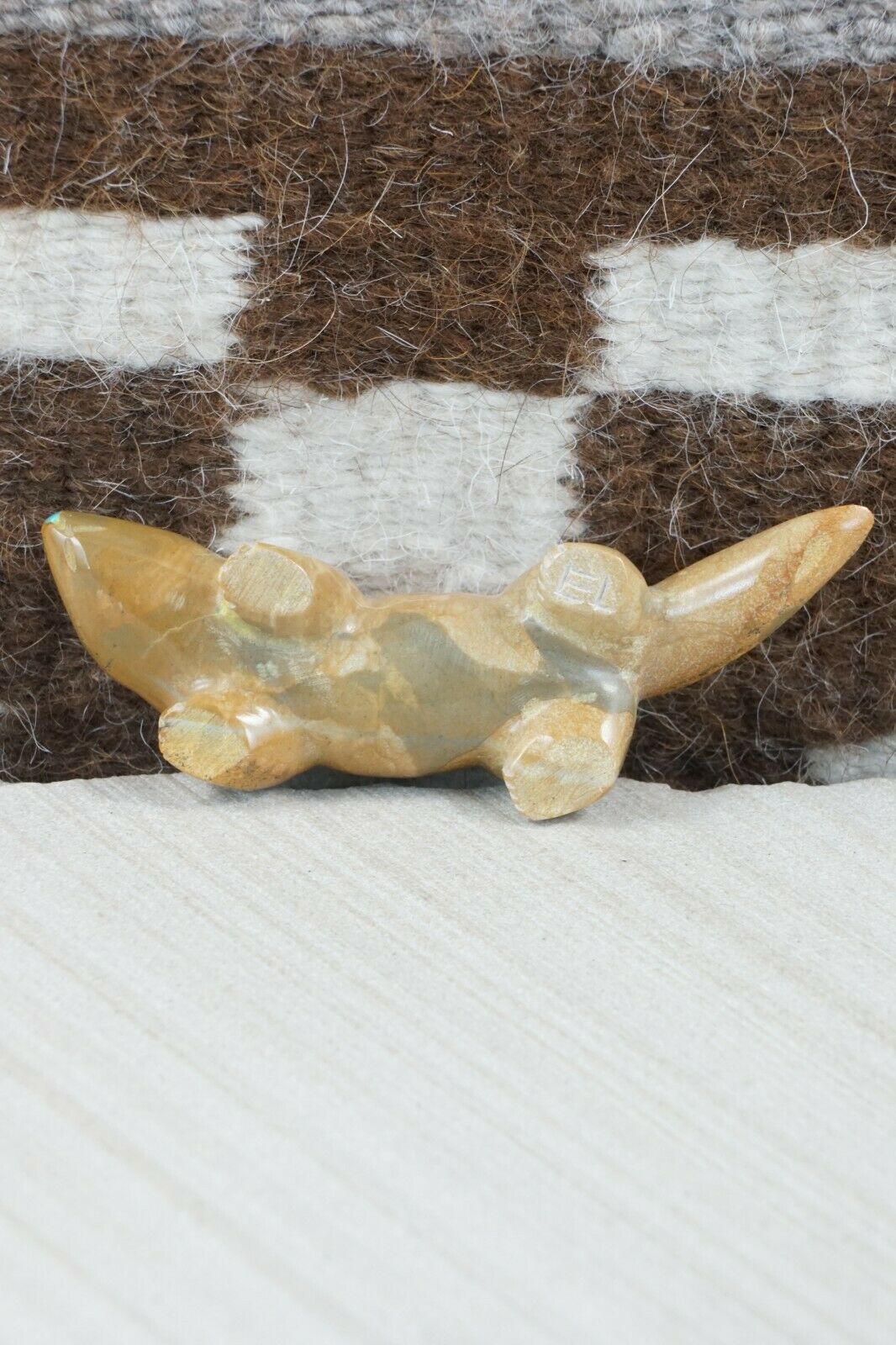 Mole Zuni Fetish Carving - Enrike Leekya