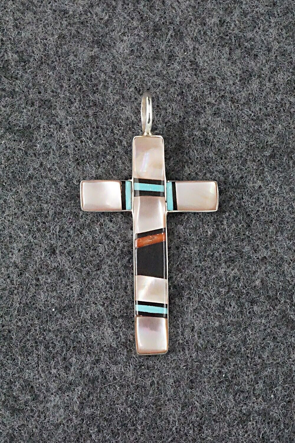 Multi Stone & Sterling Silver Pendant - Bobby Sanchez