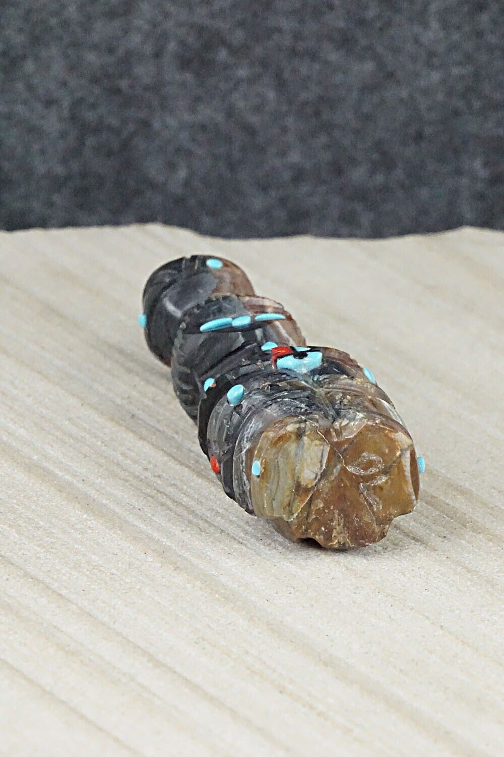 Ola Maiden Zuni Fetish Carving - Danette Laate