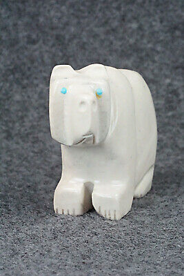 Bear Zuni Fetish Carving - Gilbert Lonjose