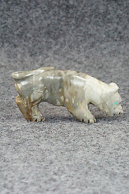 Mountain Lion Zuni Fetish Carving - Andres Quandelacy