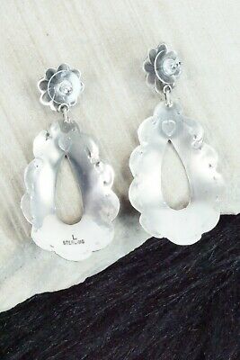 Turquoise & Sterling Silver Earrings - Rita Lee