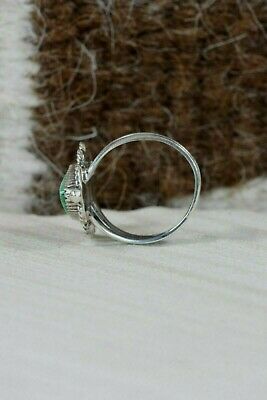 Navajo Turquoise and Sterling Silver Ring - Garrison Boyd - Size 6.5