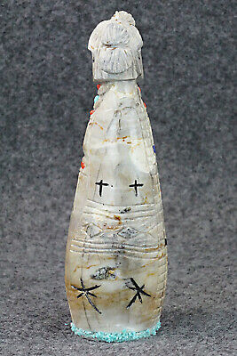 Corn Maiden Zuni Fetish Carving - Sandra Quandelacy