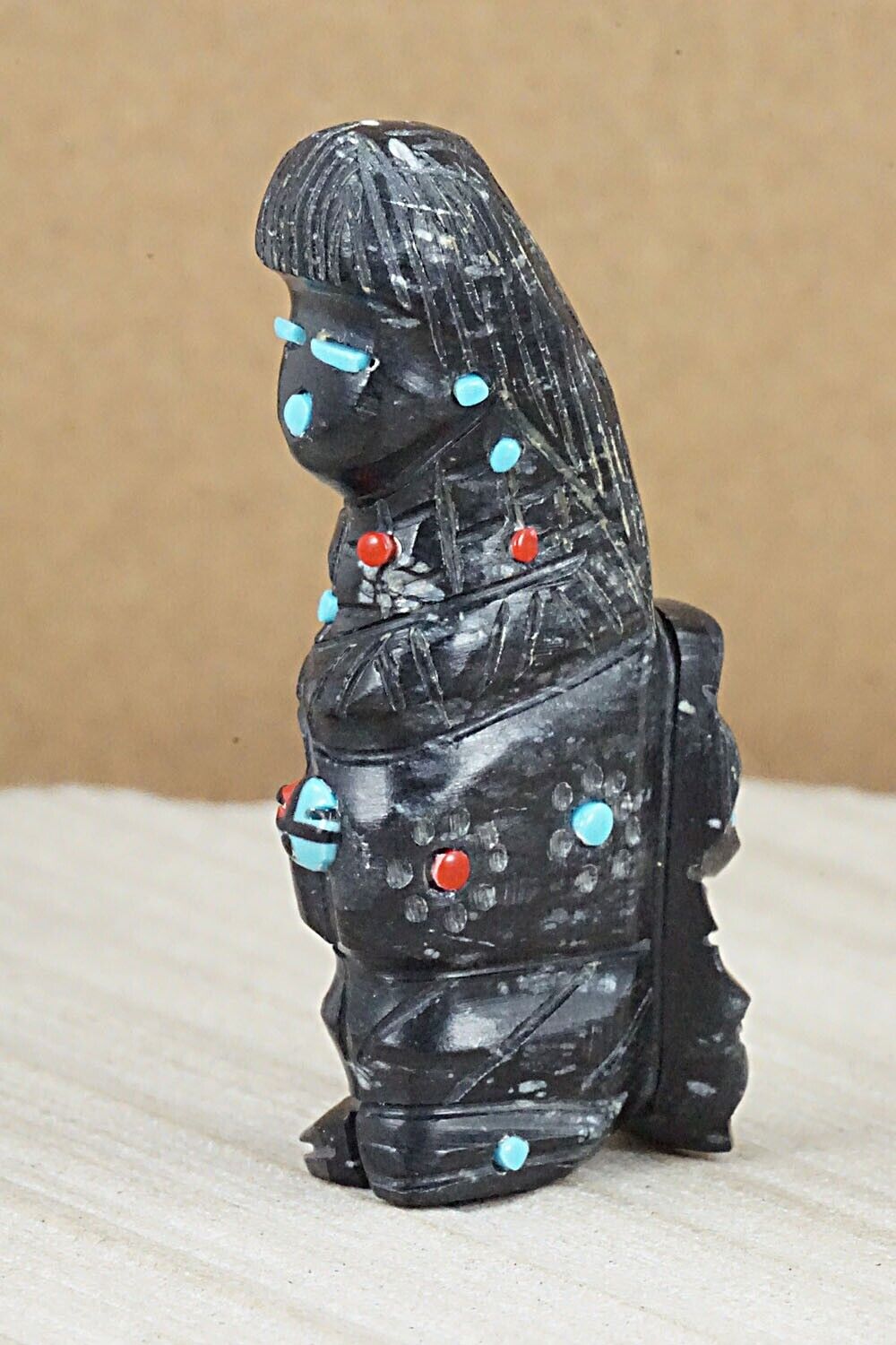 Corn Maiden Zuni Fetish Carving - Danette Laate