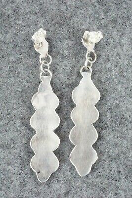 Turquoise & Sterling Silver Earrings - Georgiann Chavez