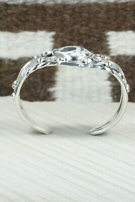 White Buffalo & Sterling Silver Bracelet - Darrell Morgan