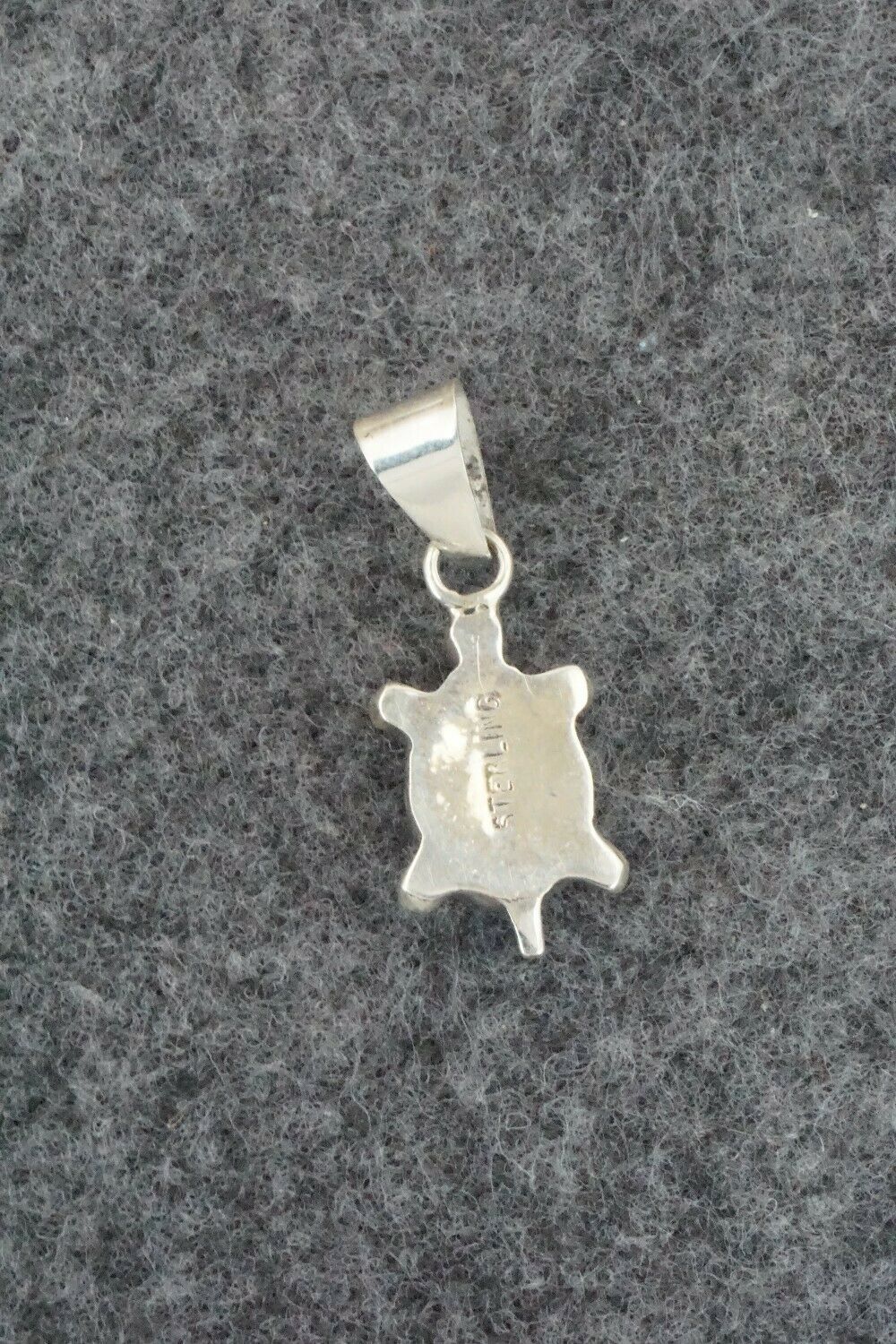 Lapis & Sterling Silver Inlay Pendant - Bryan Sandoval