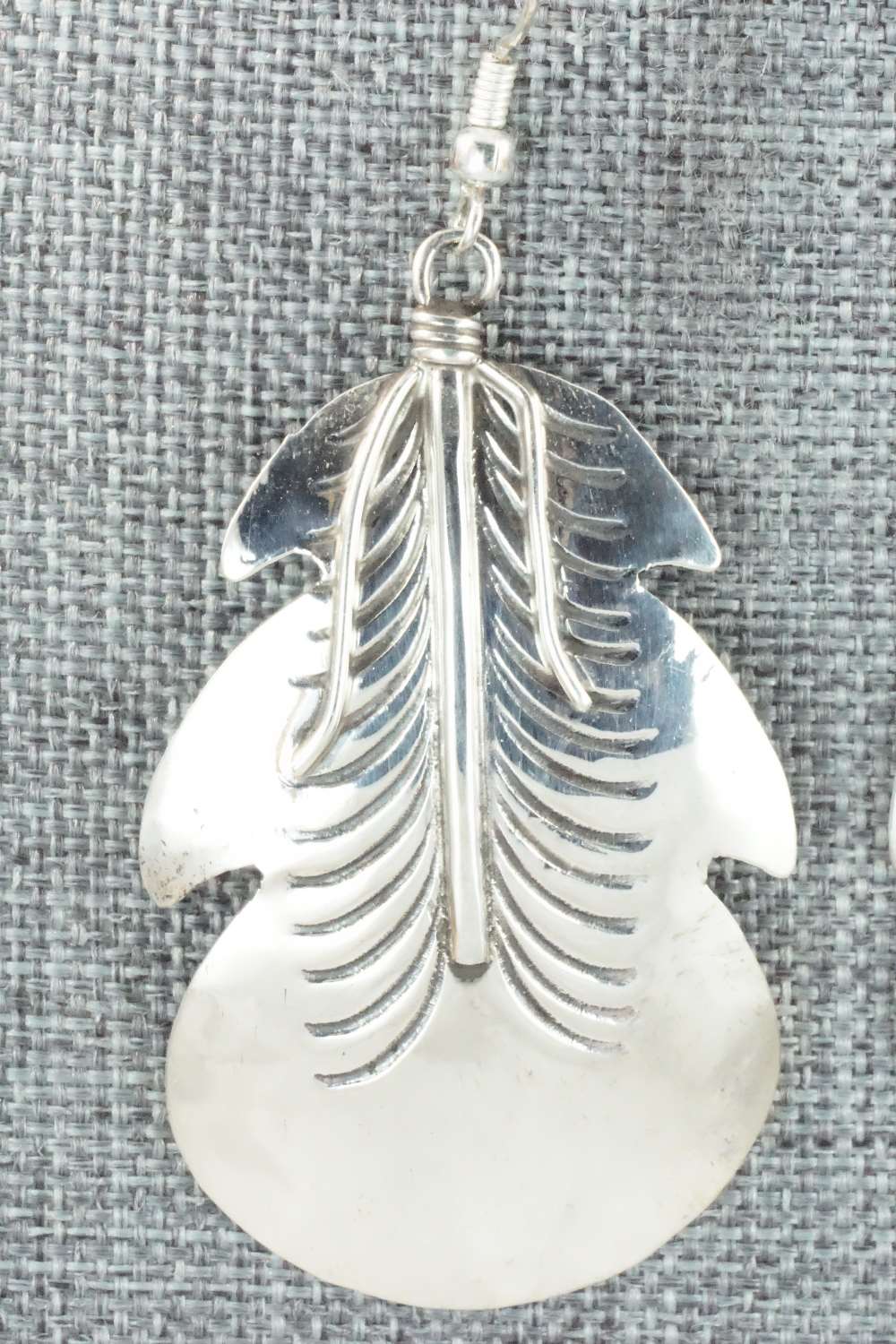 Sterling Silver Earrings - Tim Yazzie