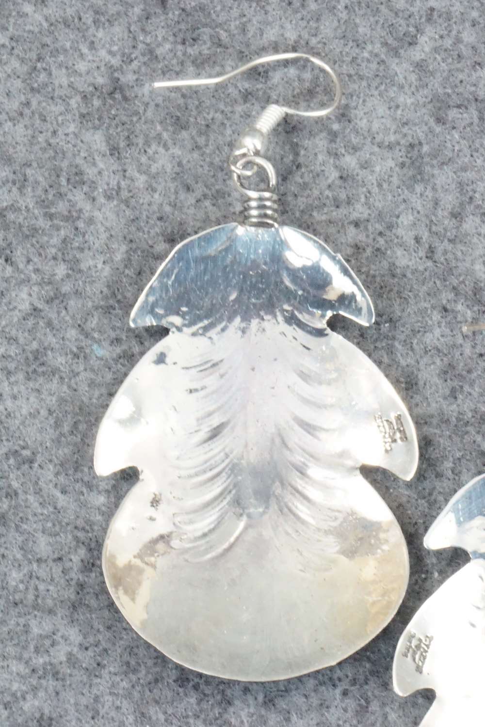 Sterling Silver Earrings - Tim Yazzie