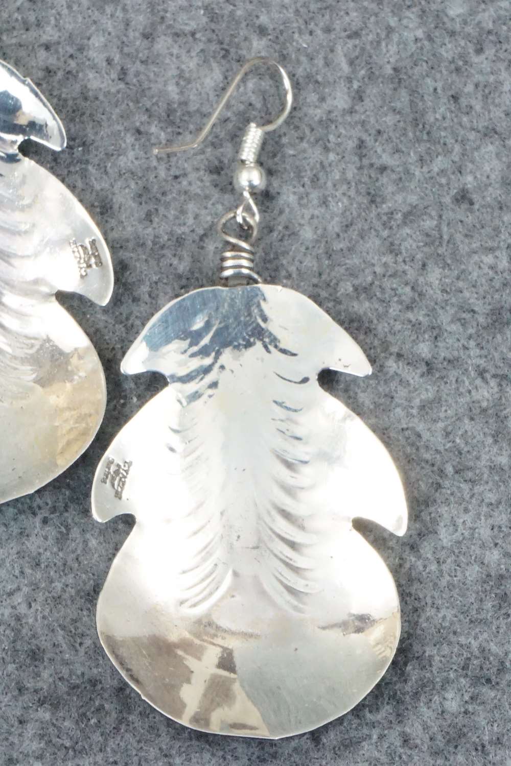 Sterling Silver Earrings - Tim Yazzie