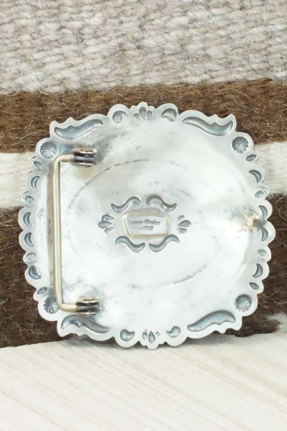 Sterling Silver Belt Buckle - Eugene Charley