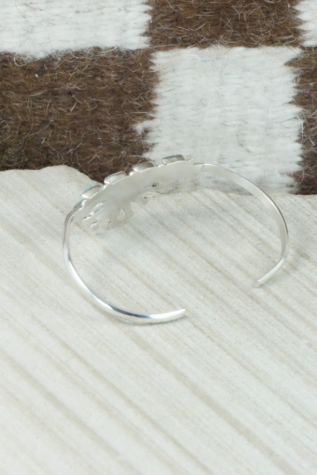 Turquoise & Sterling Silver Bracelet - Rena Cachina