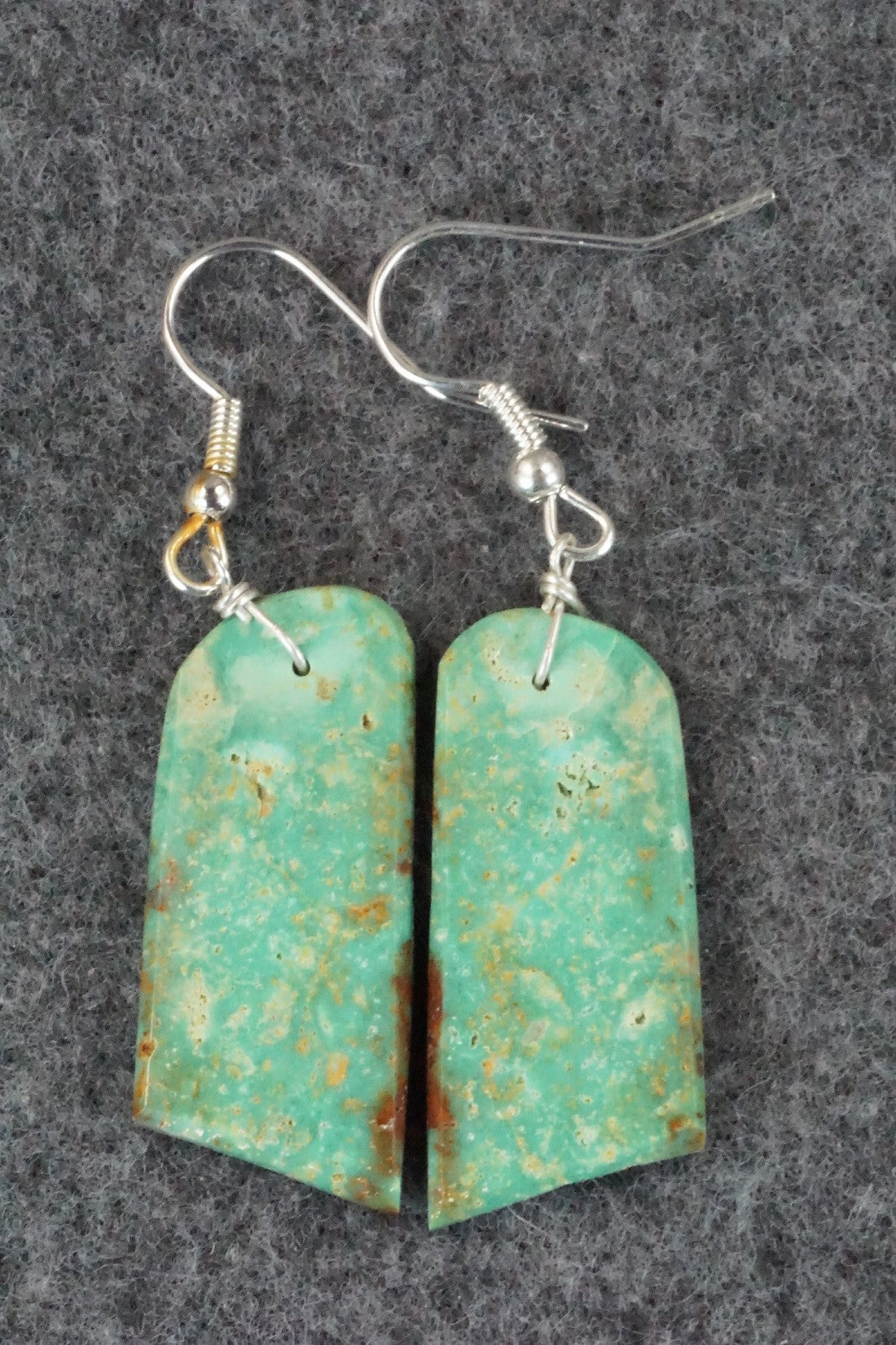Turquoise & Sterling Silver Earrings - Tammy Nolcot