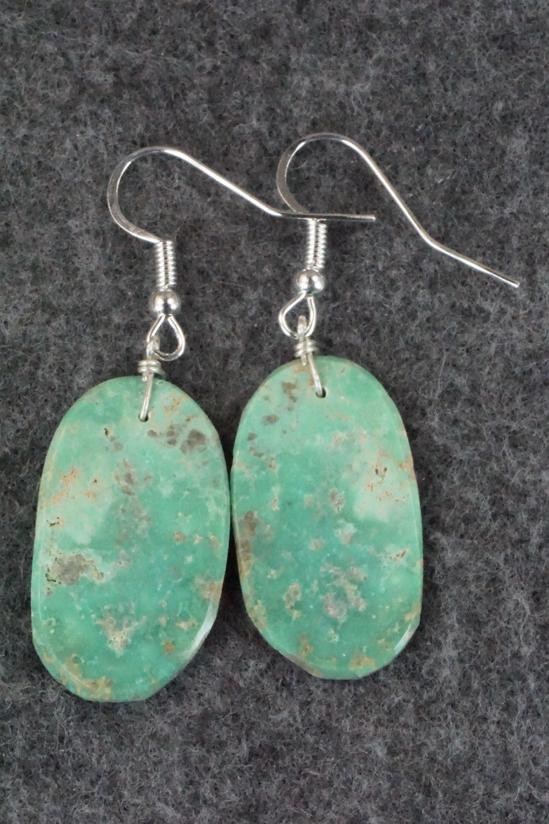 Turquoise & Sterling Silver Earrings - Tammy Nolcot