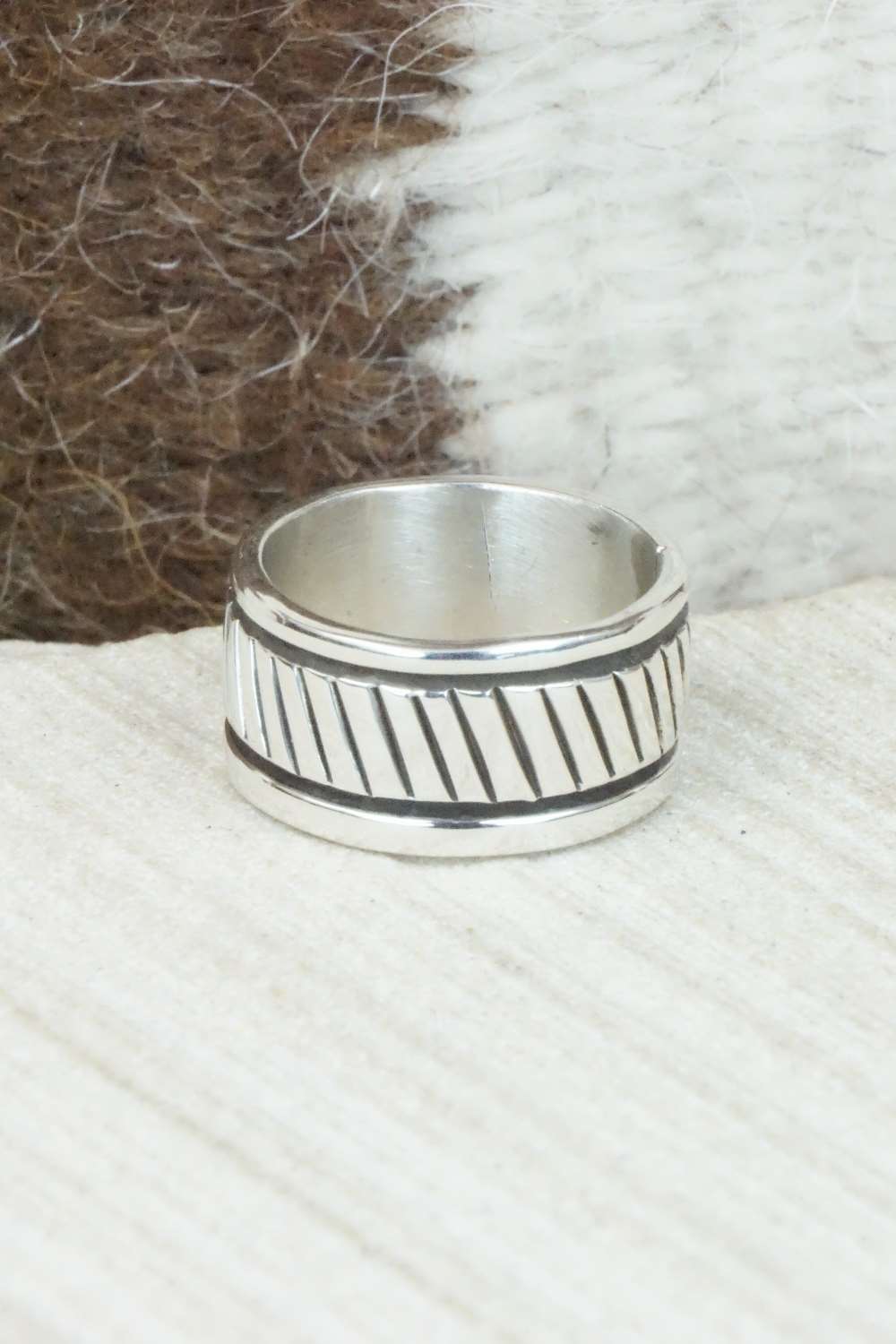 Sterling Silver Ring - Bruce Morgan - Size 5.75