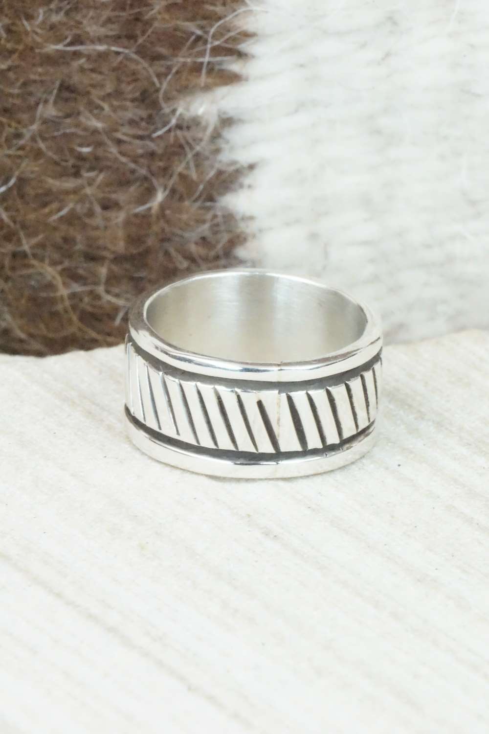 Sterling Silver Ring - Bruce Morgan - Size 5.75