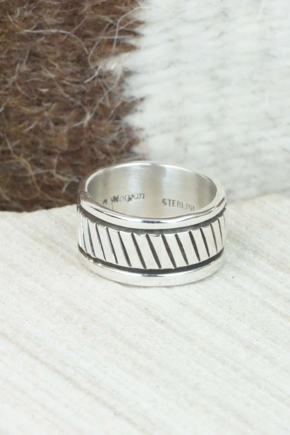 Sterling Silver Ring - Bruce Morgan - Size 5.75