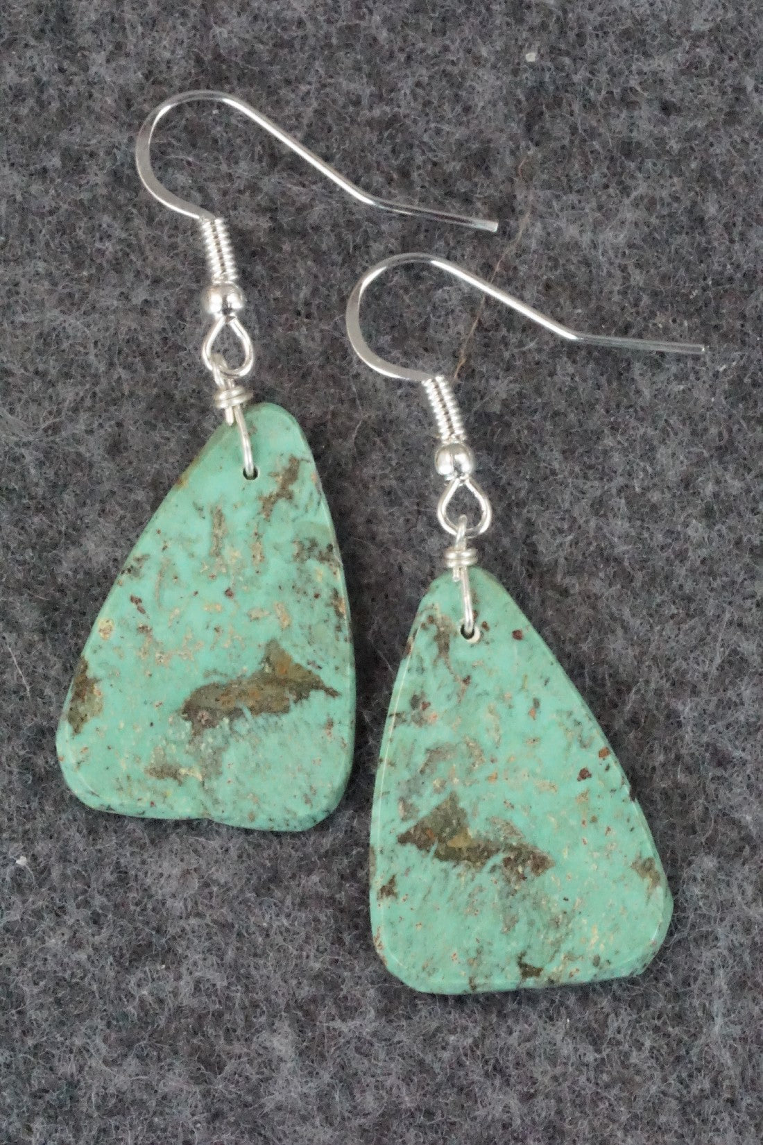 Turquoise & Sterling Silver Earrings - Tammy Nolcot