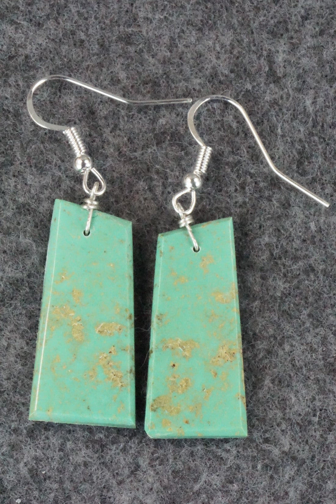 Turquoise & Sterling Silver Earrings - Tammy Nolcot