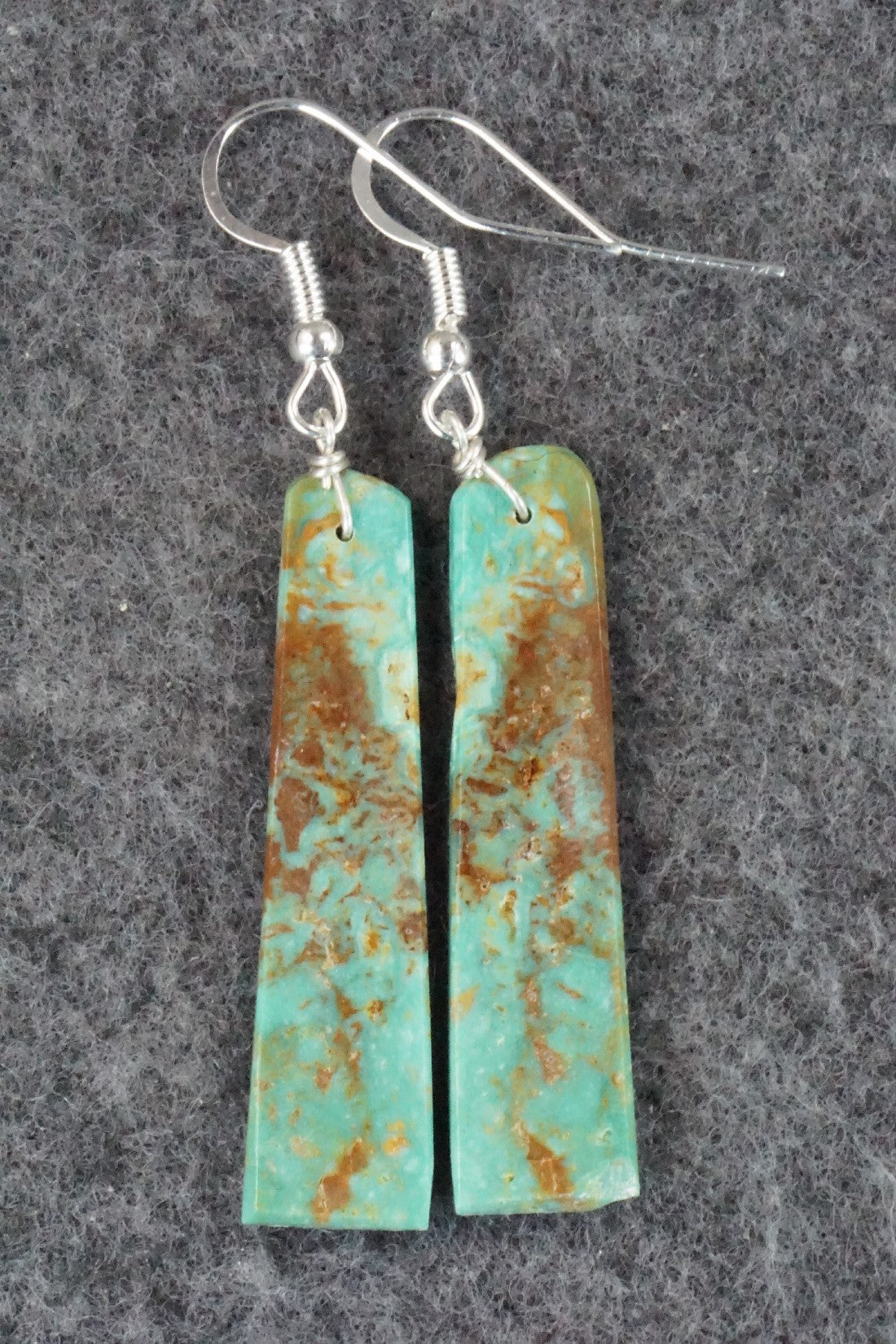 Turquoise & Sterling Silver Earrings - Tammy Nolcot