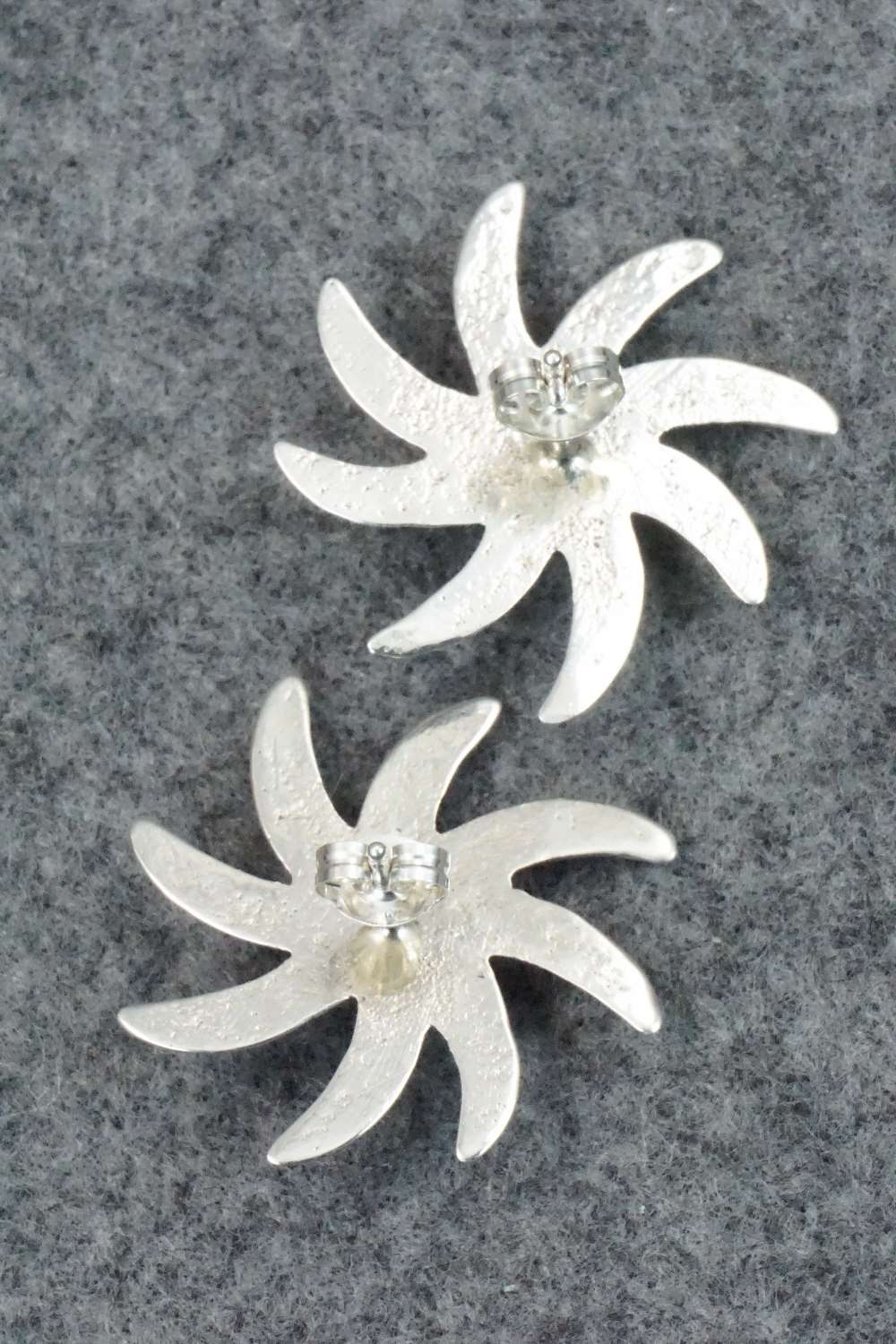 Turquoise & Sterling Silver Earrings - Sylvia Chee