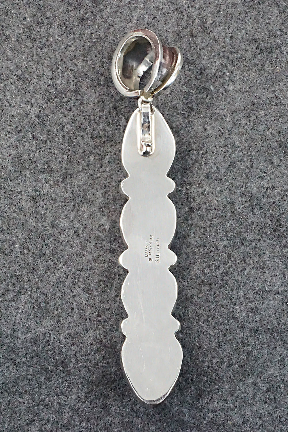Turquoise & Sterling Silver Pendant - Rick Martinez