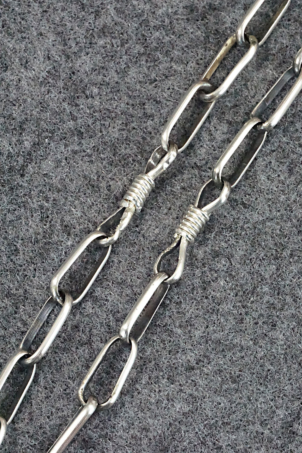 Sterling Silver Chain Necklace - Kevin Shorty