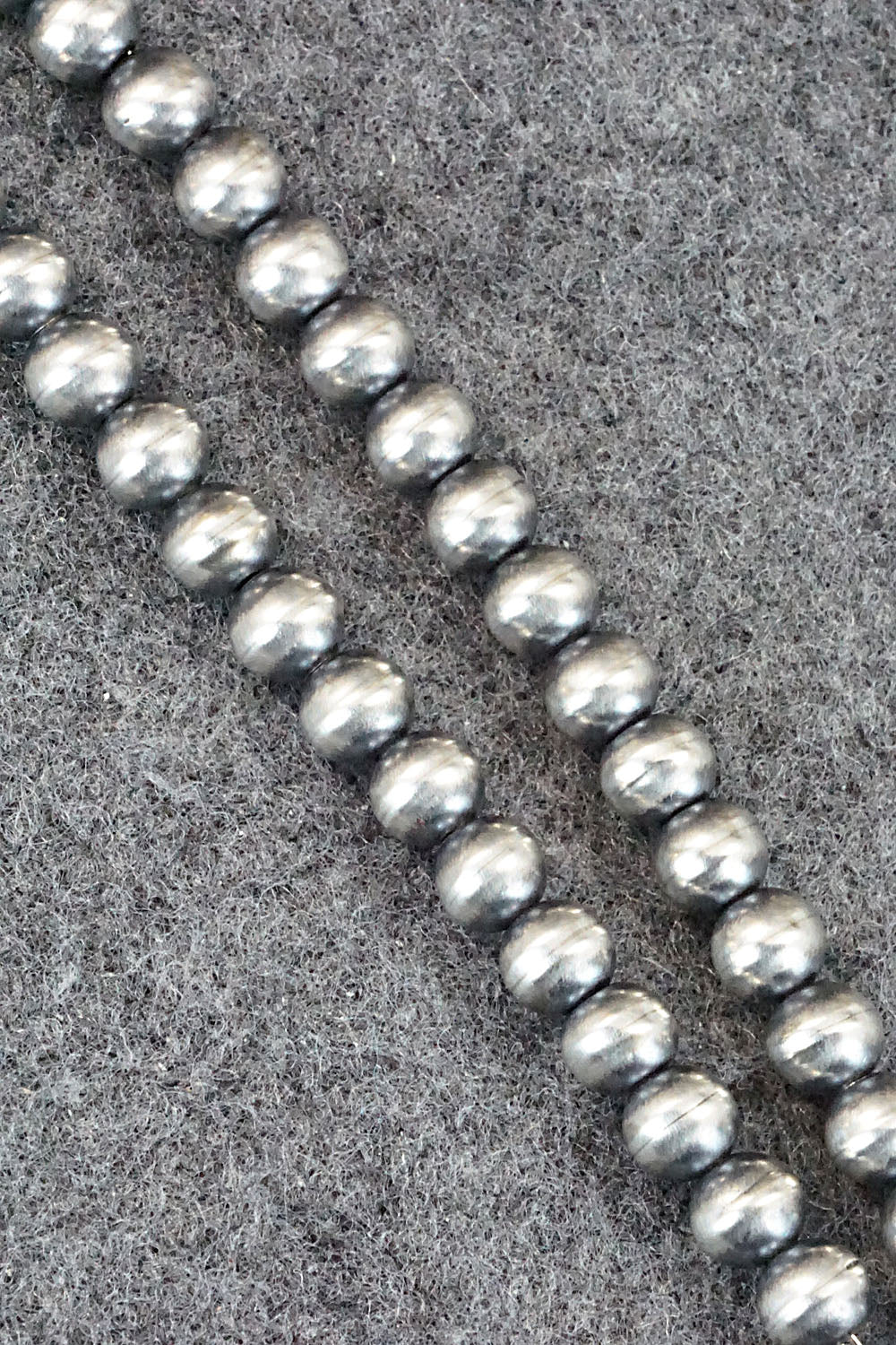 Sterling Silver Navajo Pearl Necklace - Jan Mariano