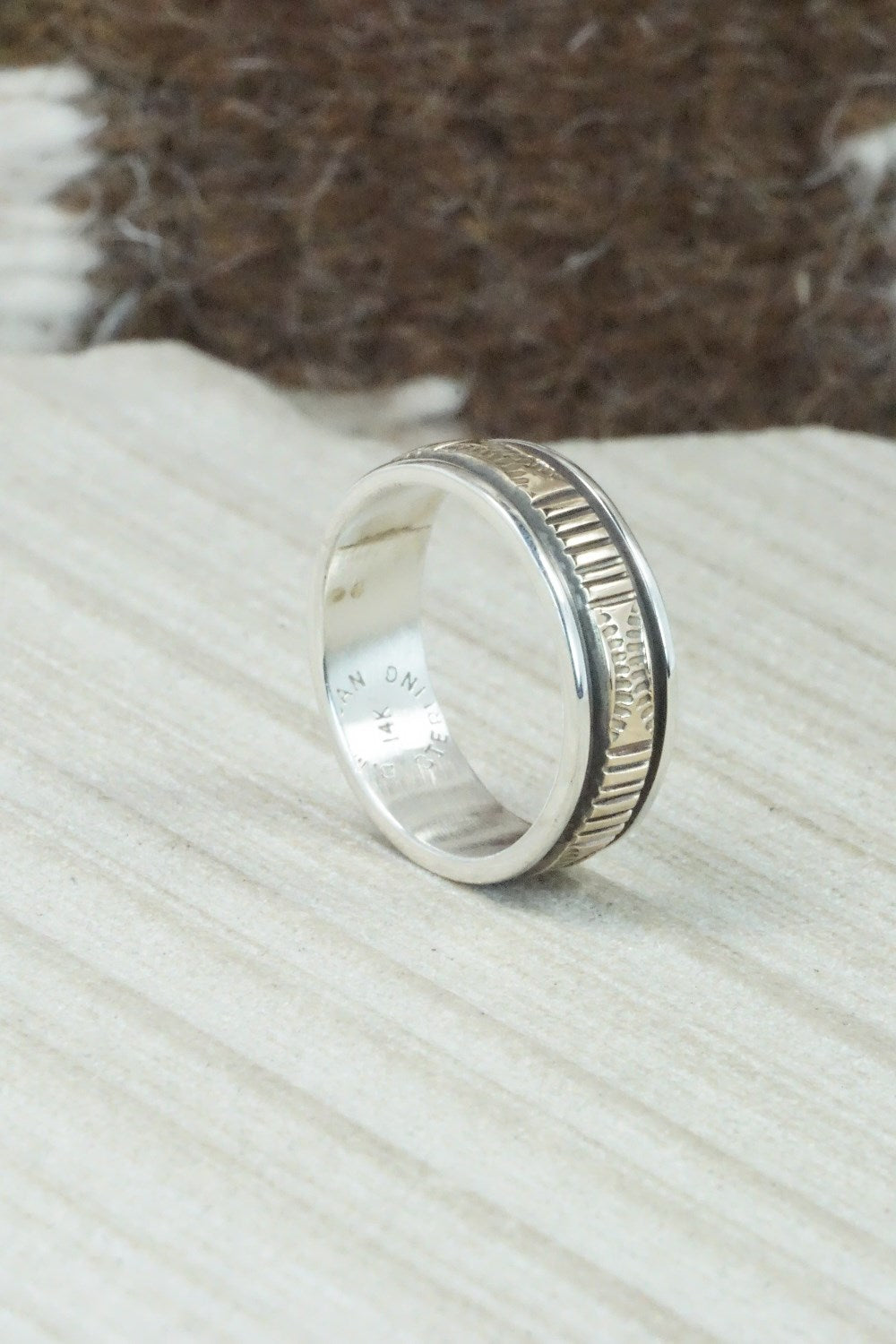 Sterling Silver Ring - Bruce Morgan - Size 8.75