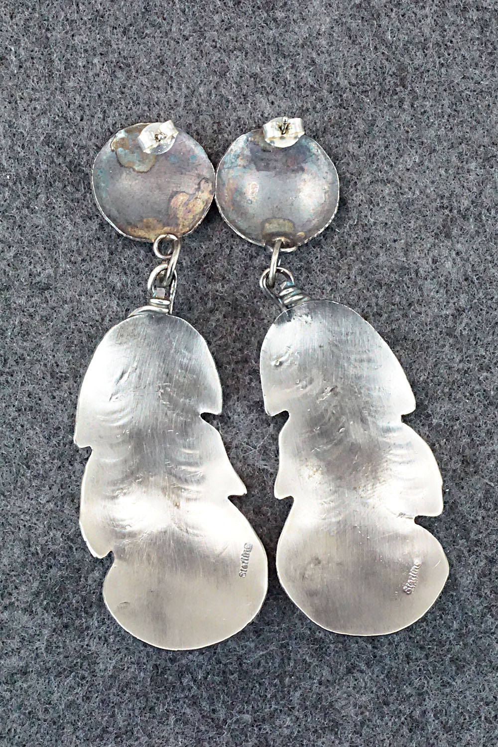 Sterling Silver Earrings - Gabrielle Yazzie