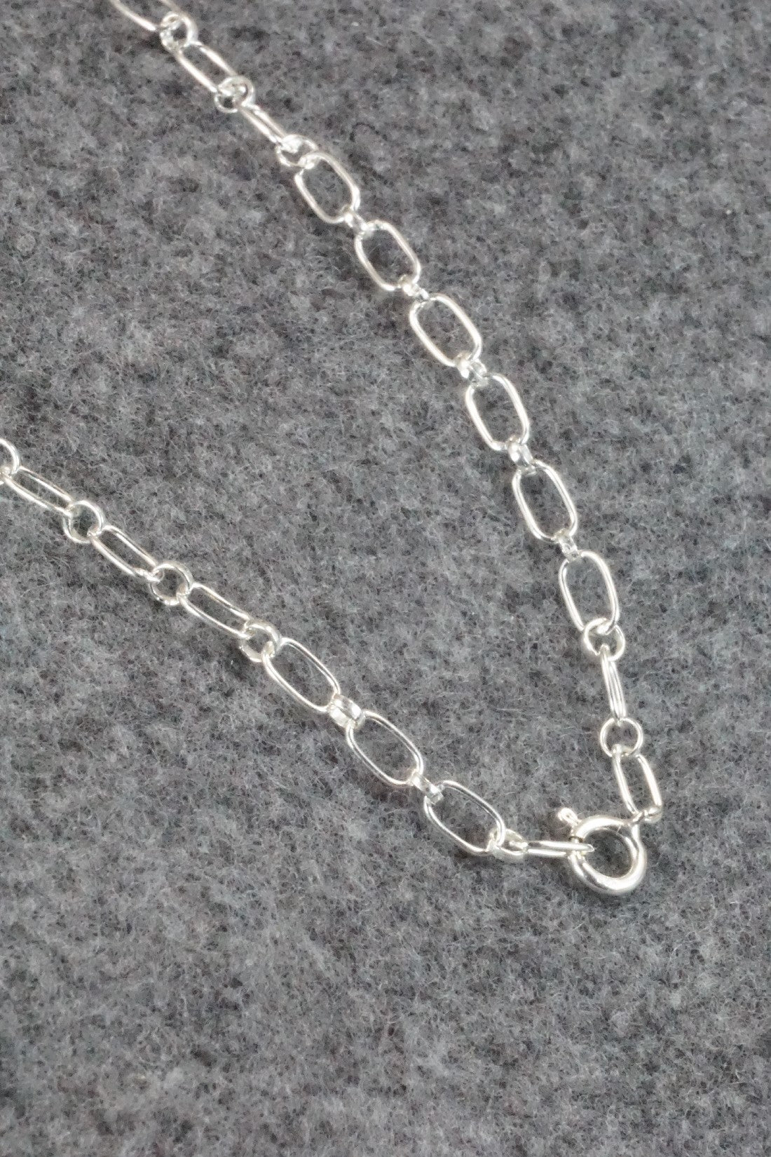 White Buffalo & Sterling Silver Necklace - Mike Smith