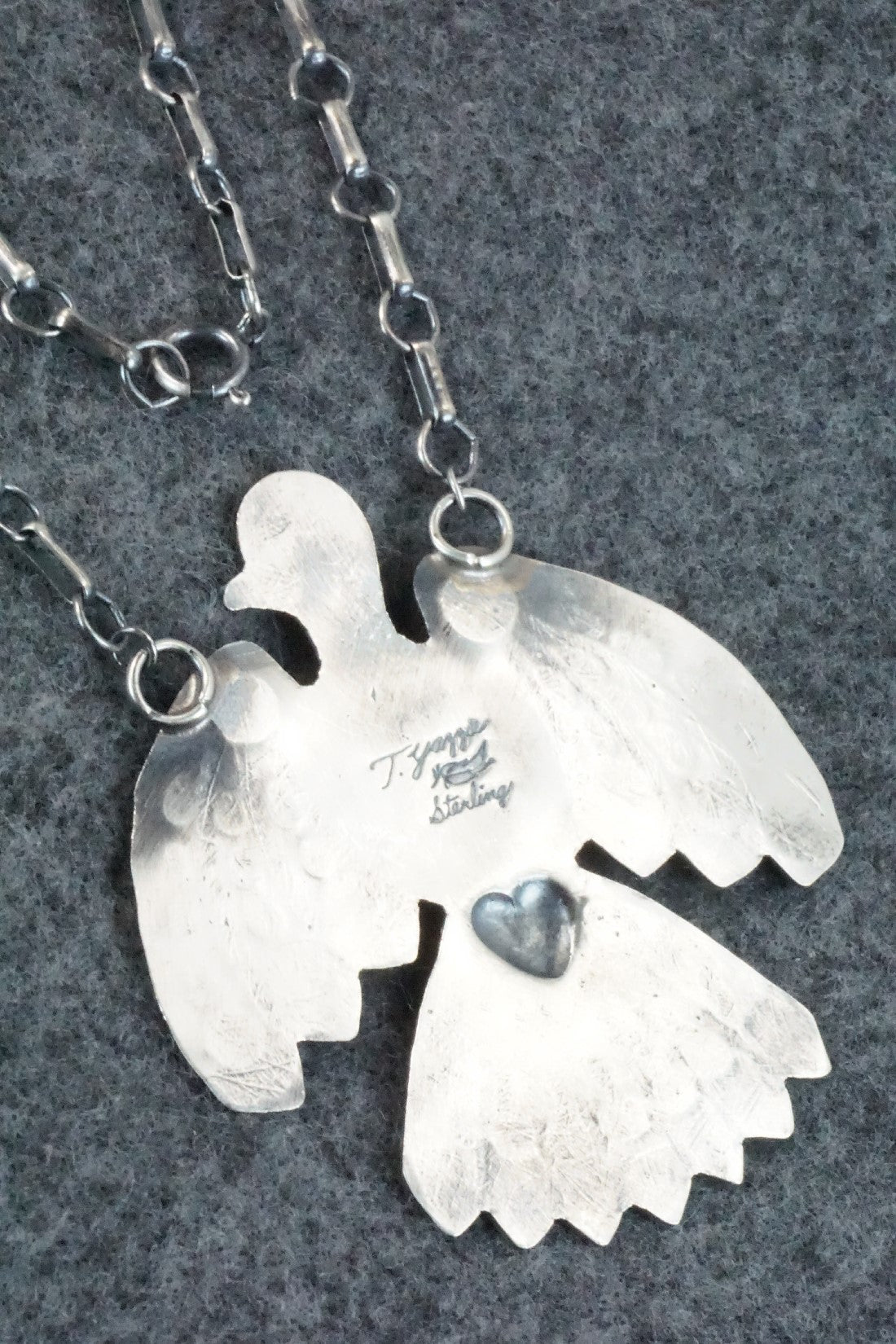 Turquoise & Sterling Silver Necklace - Tim Yazzie