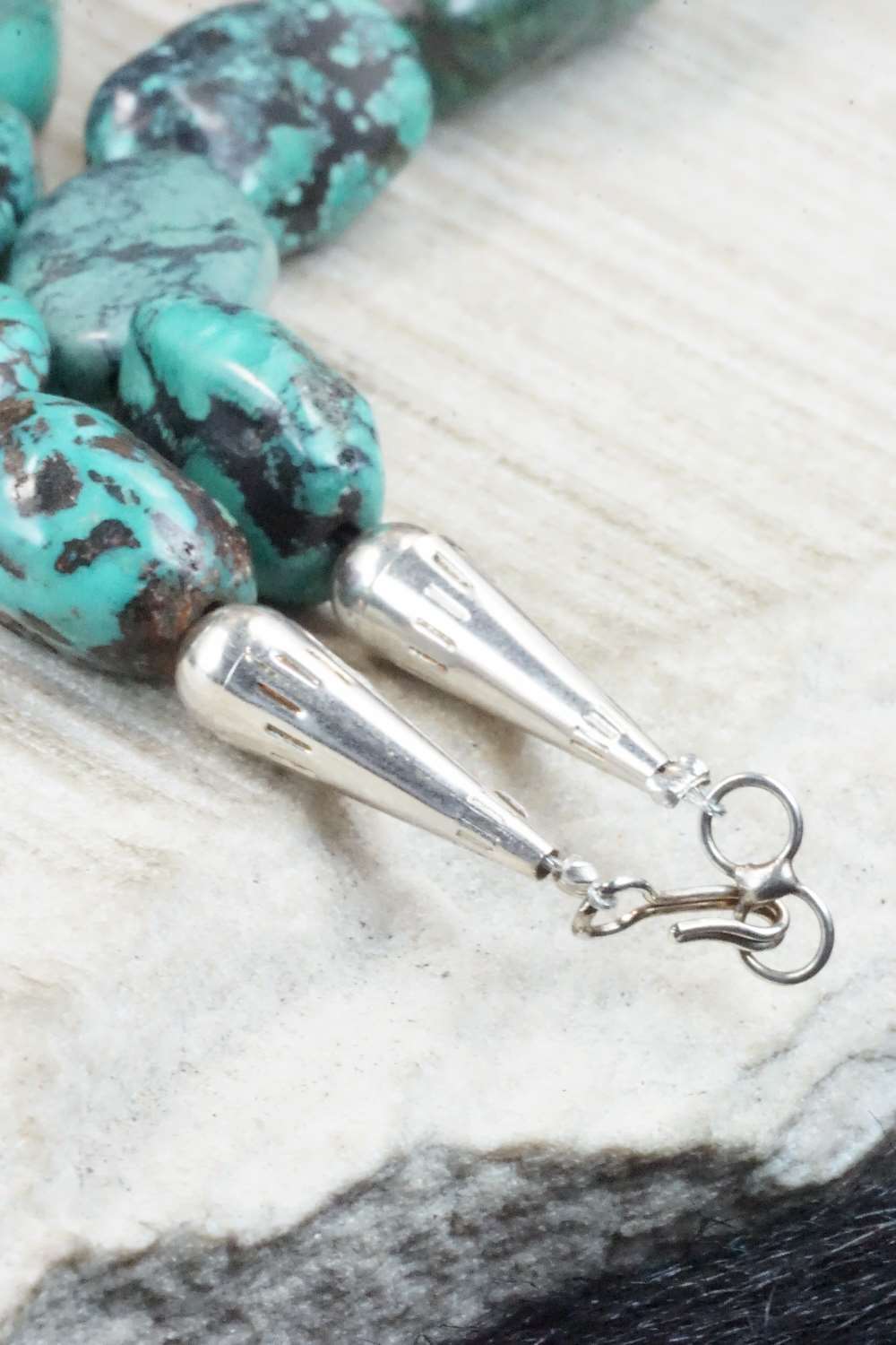 Turquoise & Sterling Silver Necklace - Doreen Jake