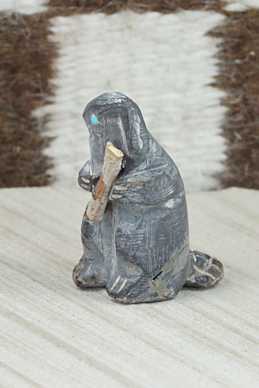 Beaver Zuni Fetish Carving - Jerrold Lahaleon
