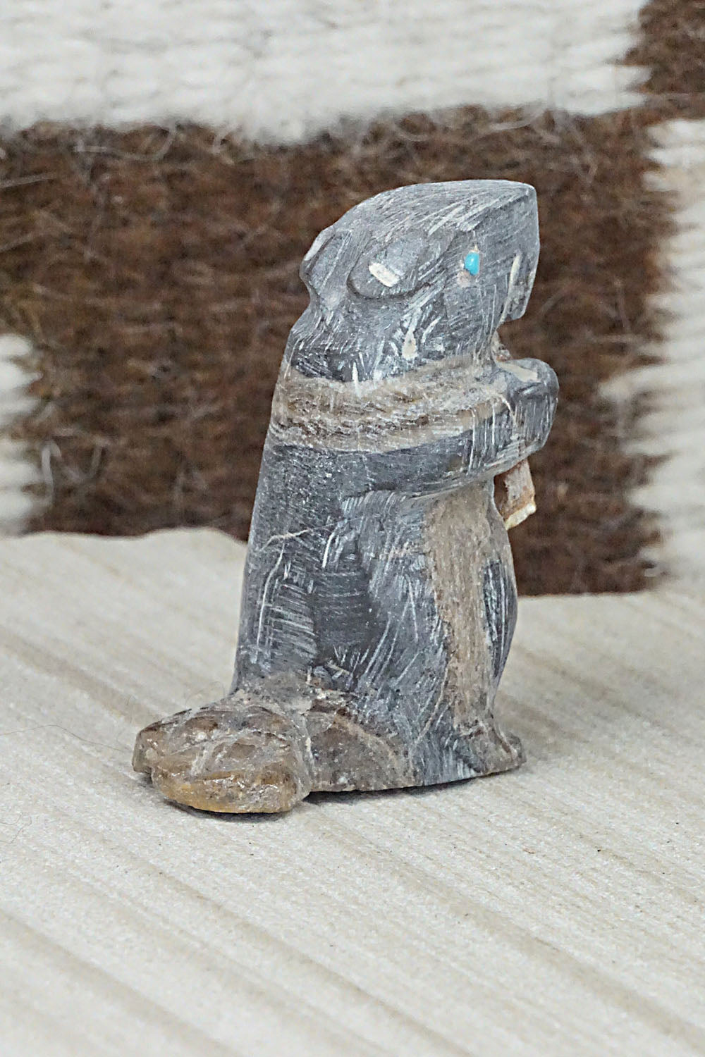 Beaver Zuni Fetish Carving - Jerrold Lahaleon