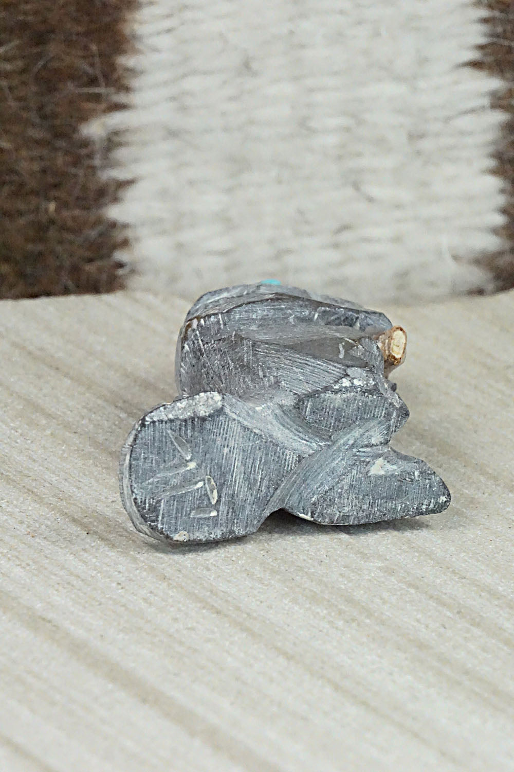 Beaver Zuni Fetish Carving - Jerrold Lahaleon