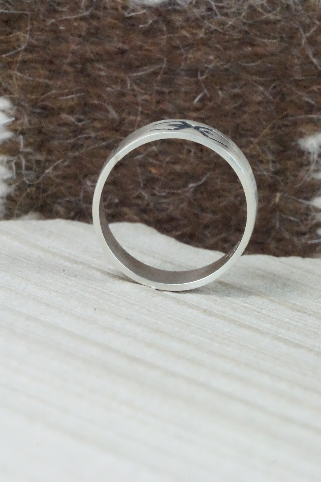 Sterling Silver Ring - Lester Gene - Size 11.75
